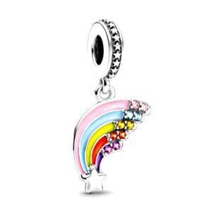 1 European Silver Charm Bead 925 Necklace Bracelet